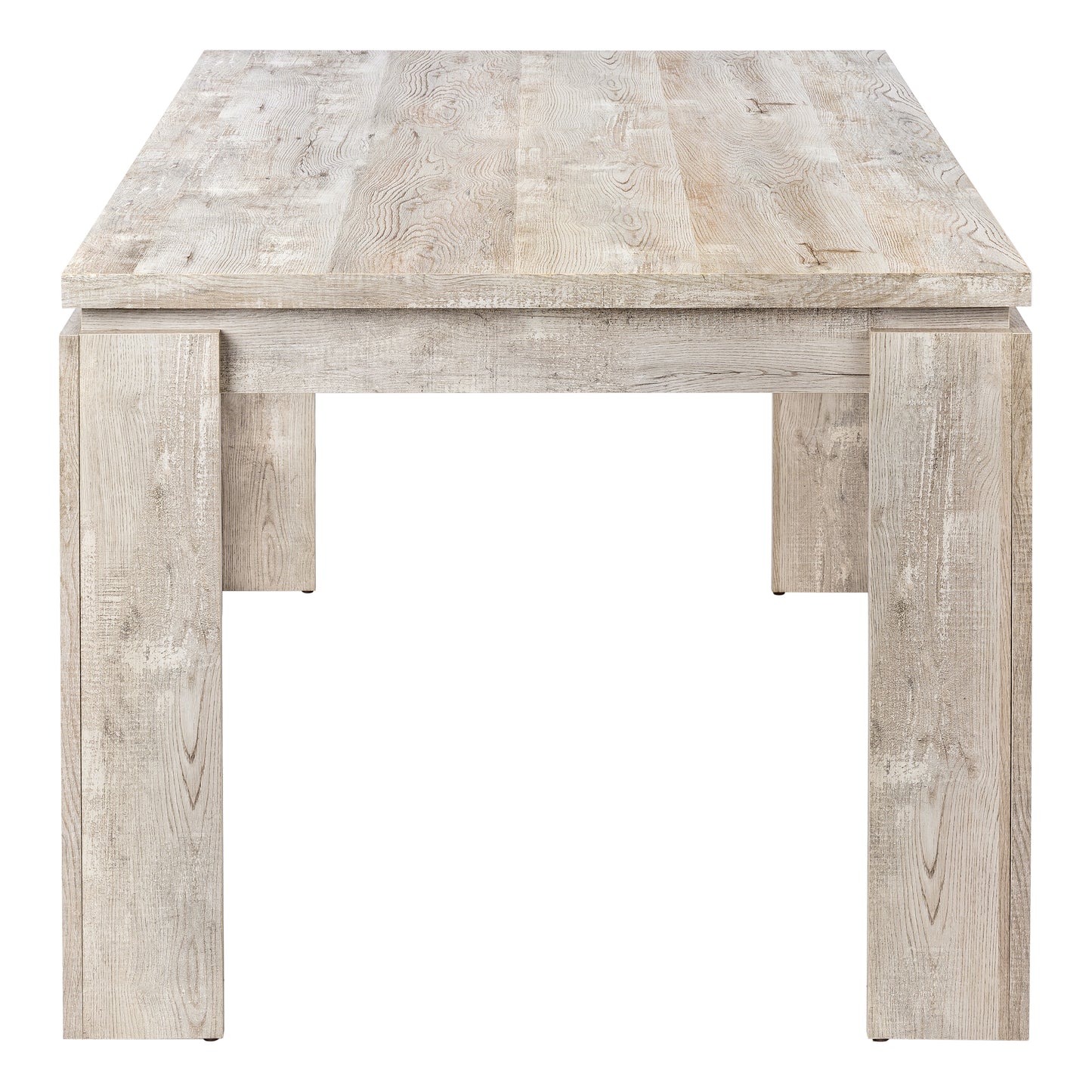 Monarch Specialty Dining Table, 60" Rectangular, Beige, Contemporary, Modern I 1088