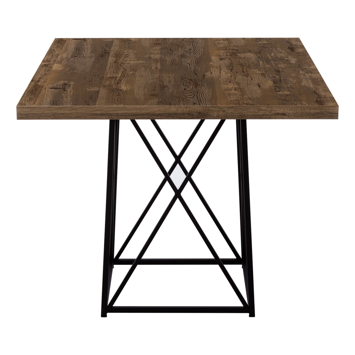 Monarch Specialty Dining Table, 48" Rectangular, Brown, Black, Contemporary, Modern I 1107