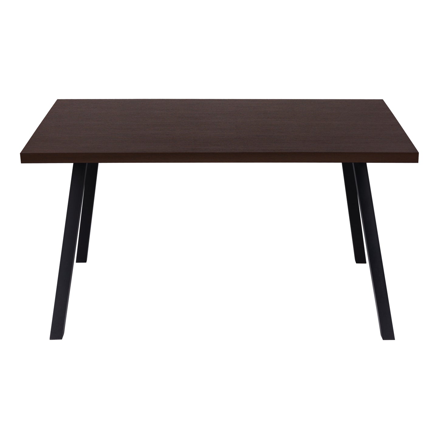 Monarch Specialty Dining Table, 60" Rectangular,  Brown, Black, Contemporary, Modern I 1138