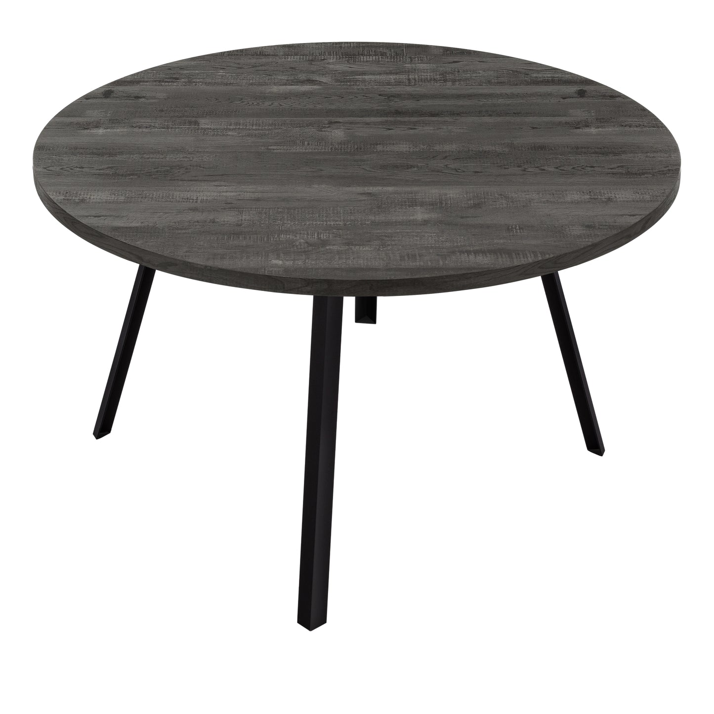 Monarch Specialty Dining Table, 48" Round Black, Contemporary, Modern I 1153