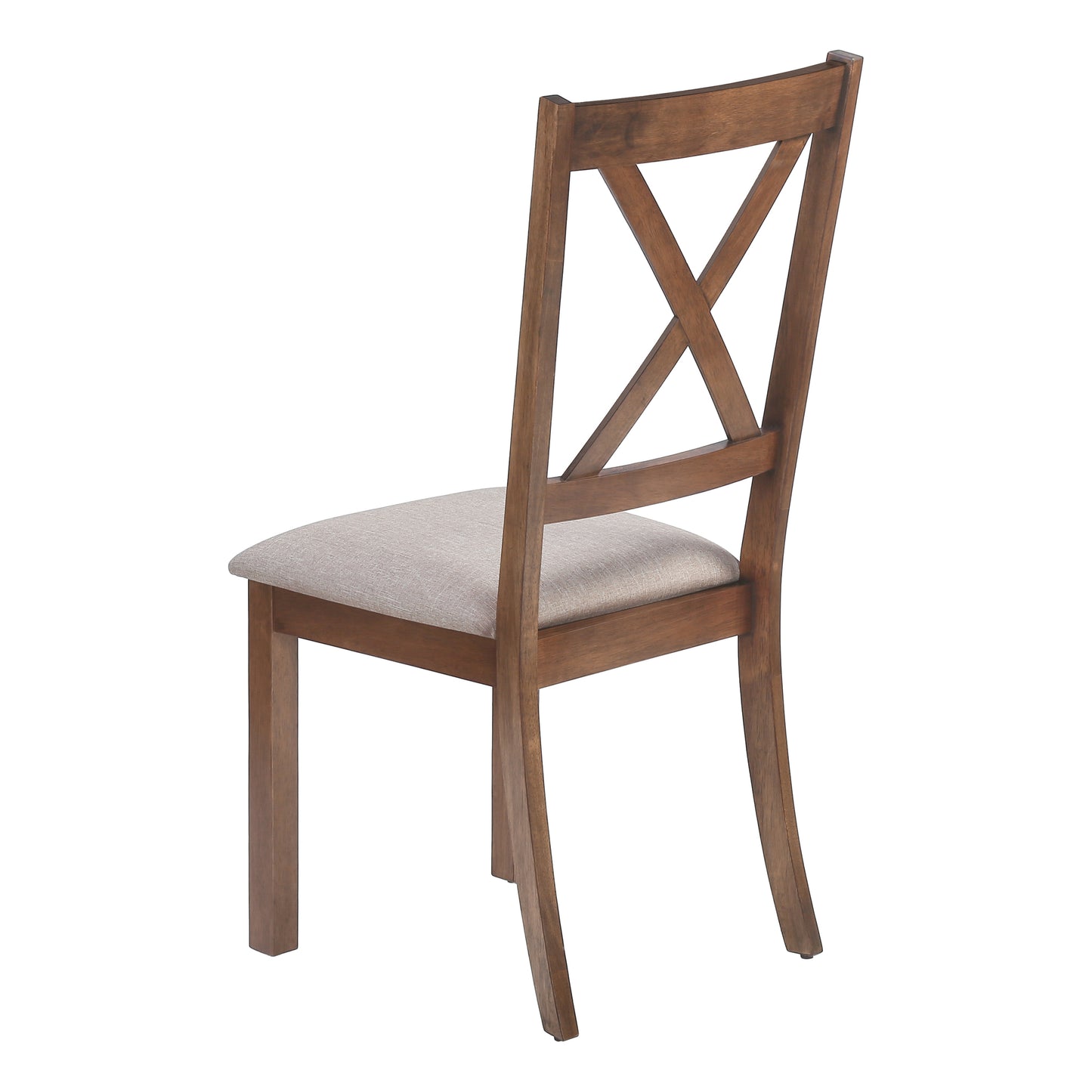 Monarch Specialty Dining Chair, Set Of 2, Brown, Beige, Transitional I 1311