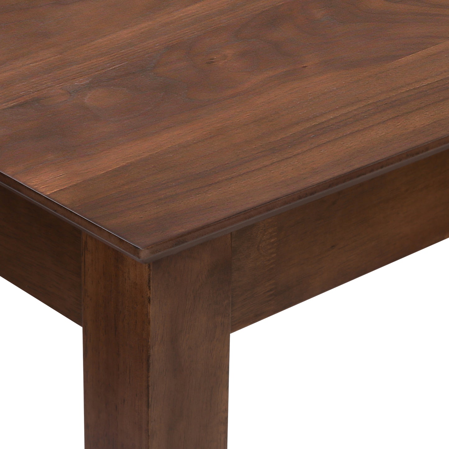 Monarch Specialty Dining Table, 60" Rectangular Wood Legs, Brown, Transitional I 1314