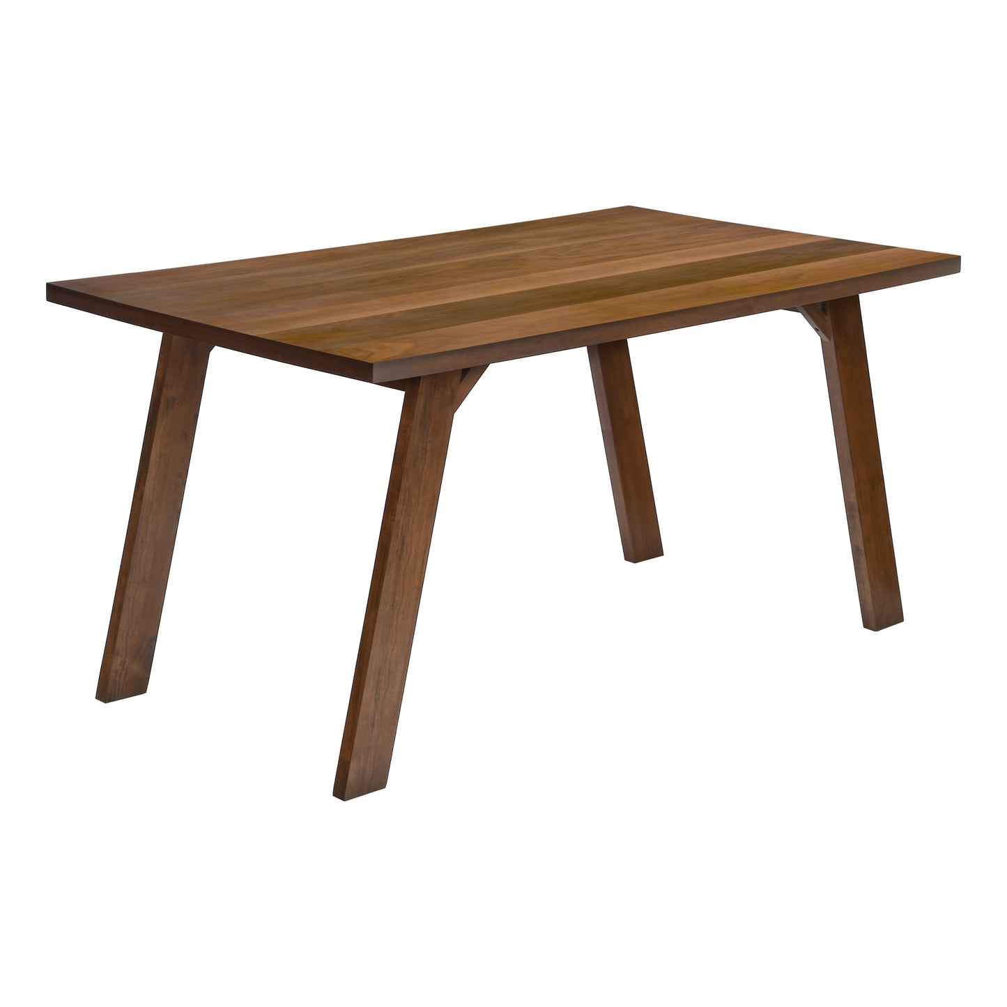 Monarch Specialty Dining Table, 60" Rectangular Wood Legs, Brown, Transitional I 1315