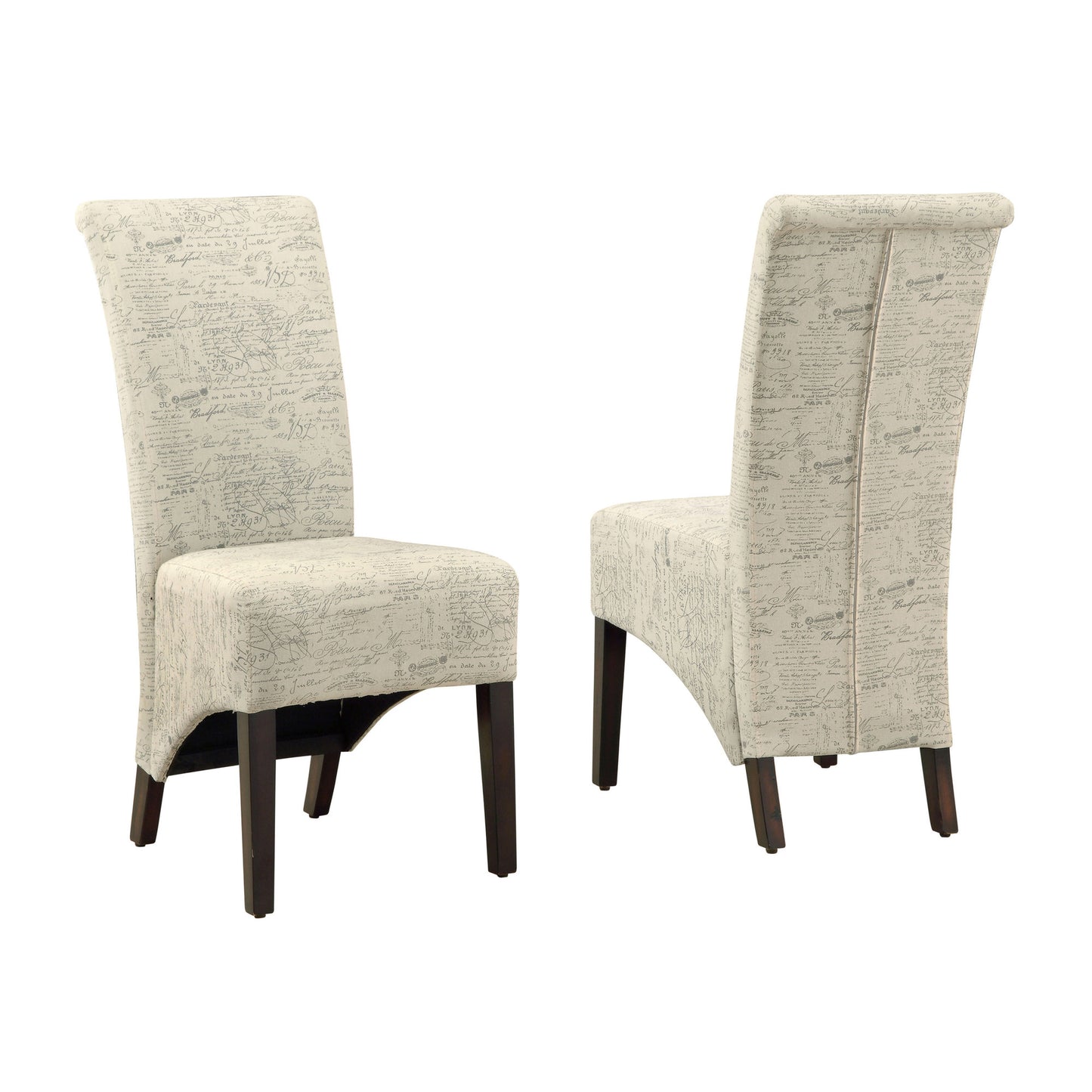 Monarch Specialty Dining Chair, Set Of 2, Beige, Black, Transitional I 1790FR