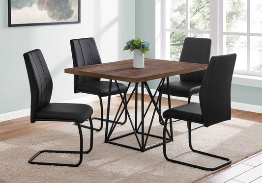 Monarch Specialty Dining Table, 48" Rectangular, Brown, Black, Contemporary, Modern I 1107