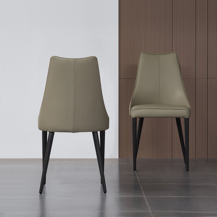 J&M  Milano Leather Dining Chair