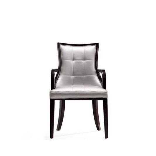 Manhattan Comfort Fifth Avenue Faux Leather Dining Armchair