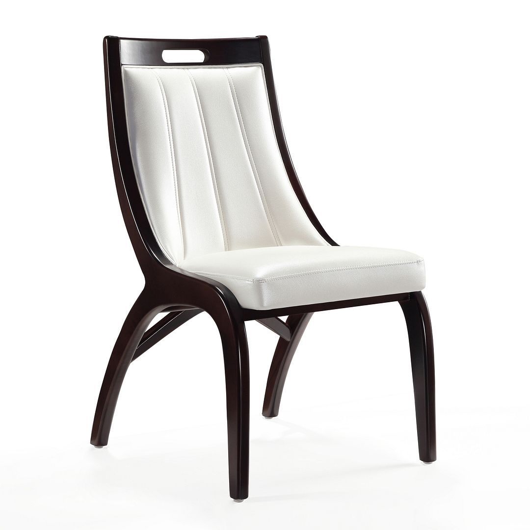 Manhattan Comfort Danube Leatherette Dining Chair - Set of 2