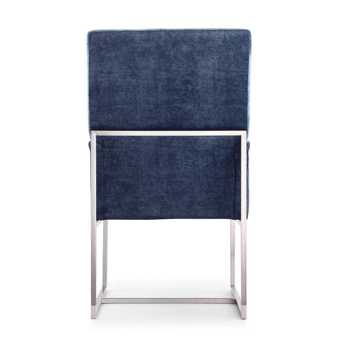 Manhattan Comfort Element Velvet Dining Armchair