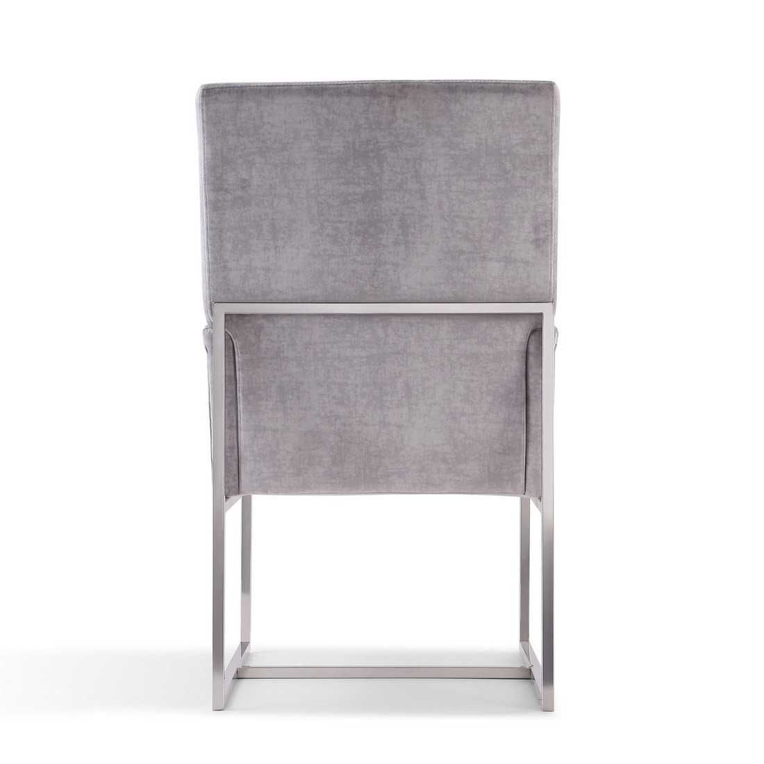 Manhattan Comfort Element Velvet Dining Armchair