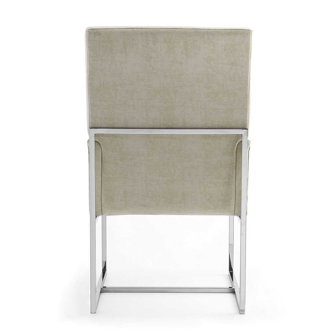 Manhattan Comfort Element Velvet Dining Armchair