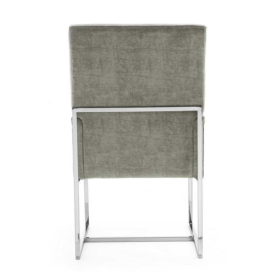 Manhattan Comfort Element Velvet Dining Armchair