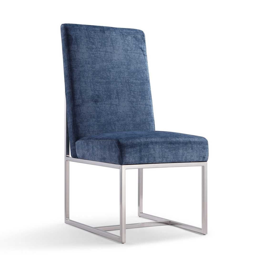 Manhattan Comfort Element Velvet Dining Chair