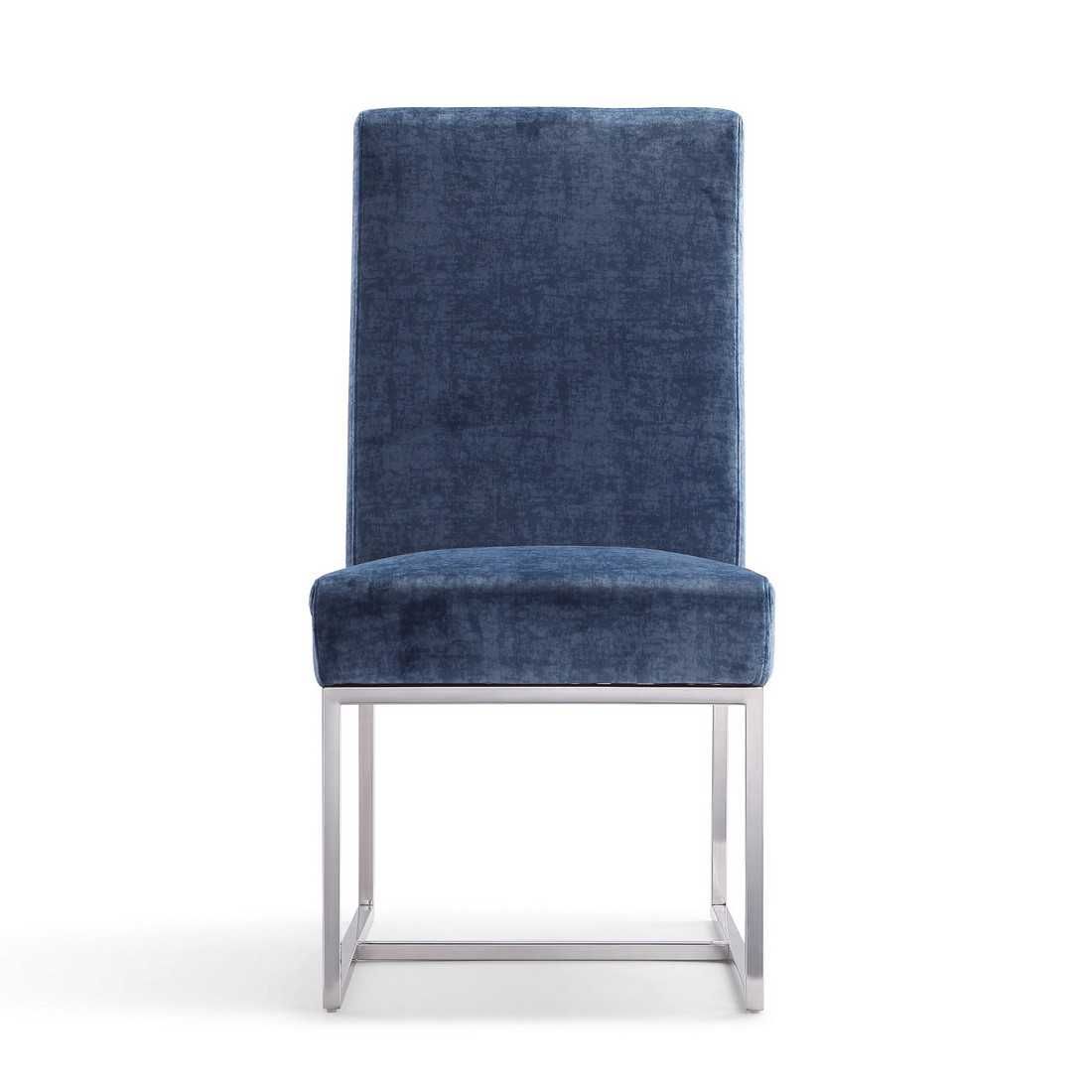 Manhattan Comfort Element Velvet Dining Chair