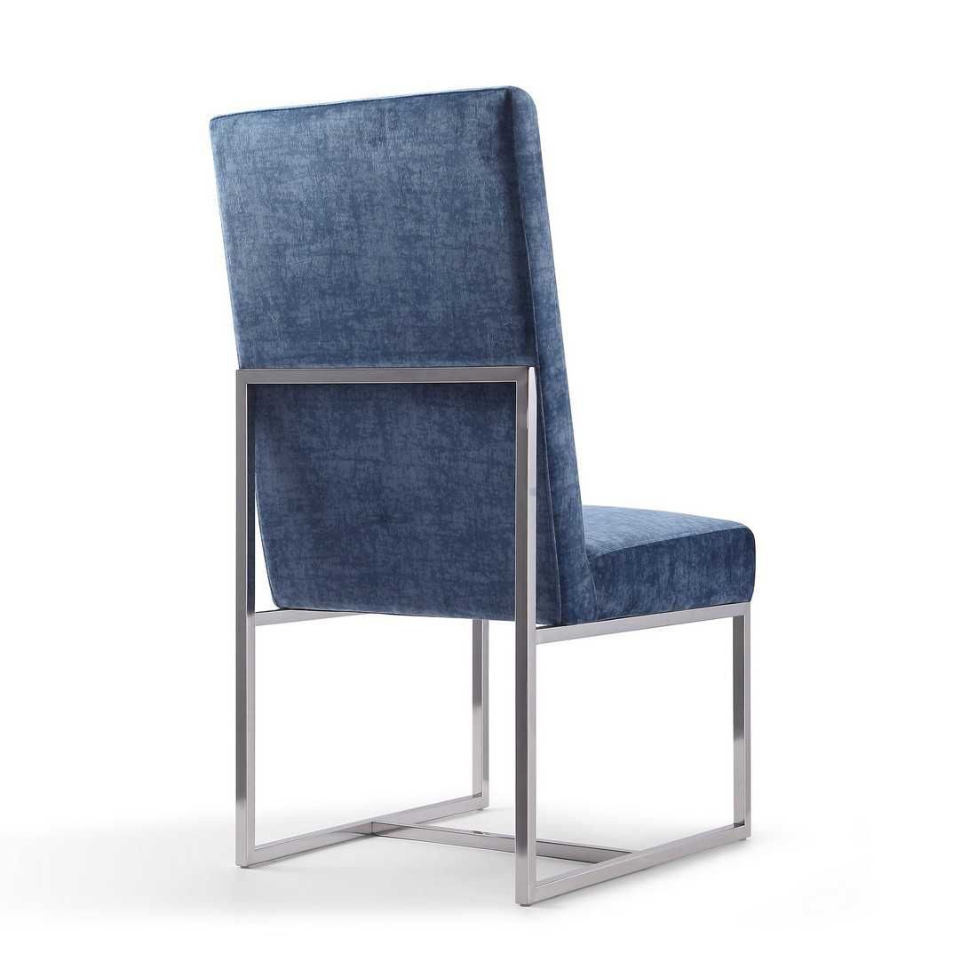 Manhattan Comfort Element Velvet Dining Chair