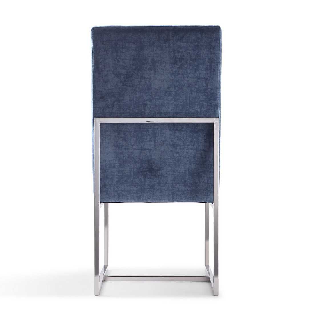 Manhattan Comfort Element Velvet Dining Chair