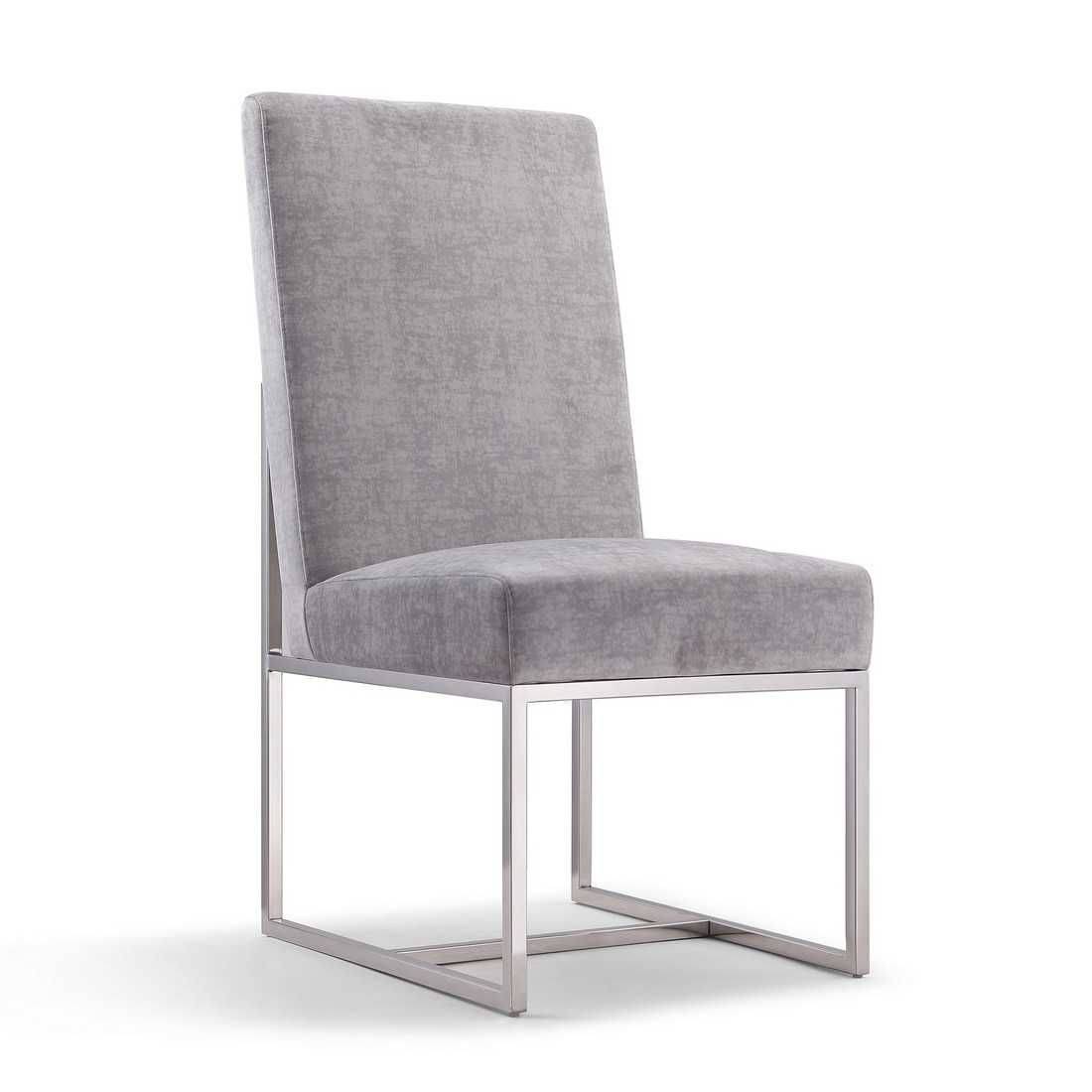 Manhattan Comfort Element Velvet Dining Chair