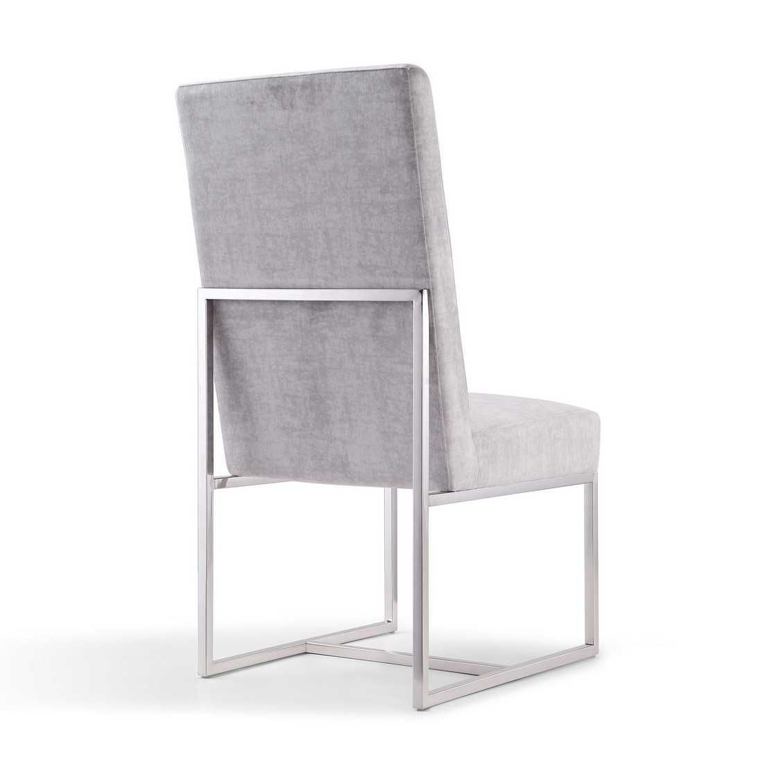 Manhattan Comfort Element Velvet Dining Chair