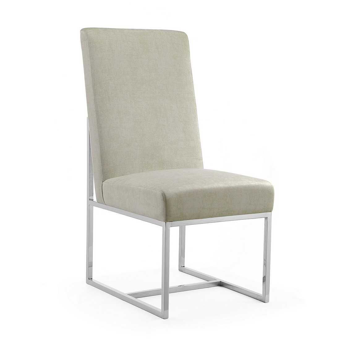 Manhattan Comfort Element Velvet Dining Chair