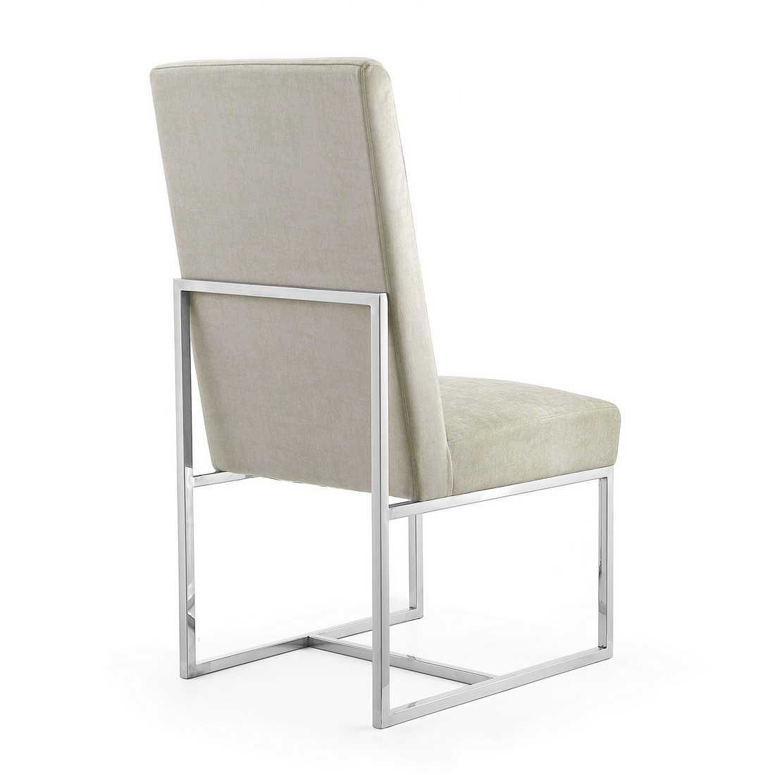 Manhattan Comfort Element Velvet Dining Chair