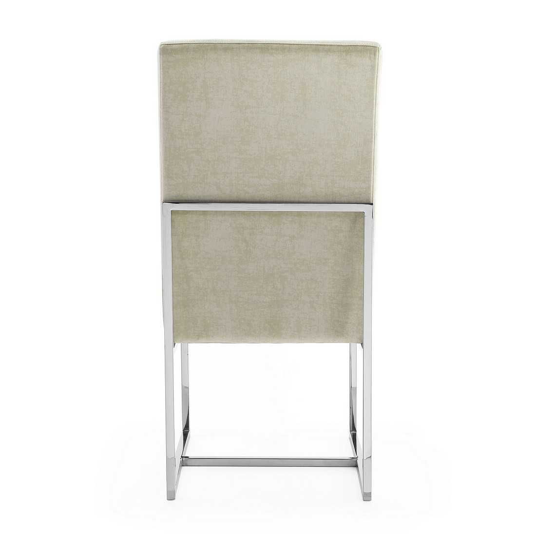 Manhattan Comfort Element Velvet Dining Chair