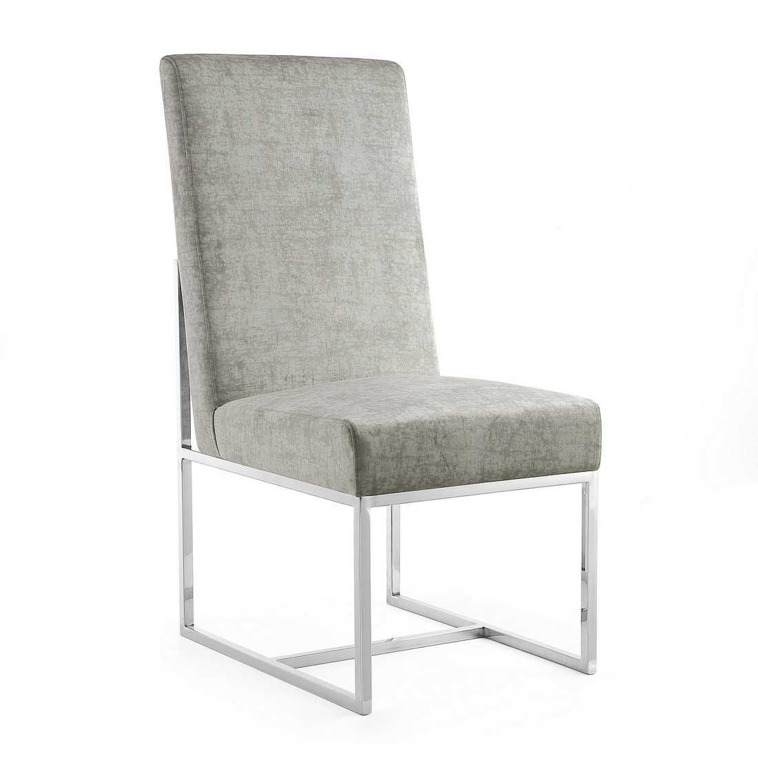 Manhattan Comfort Element Velvet Dining Chair