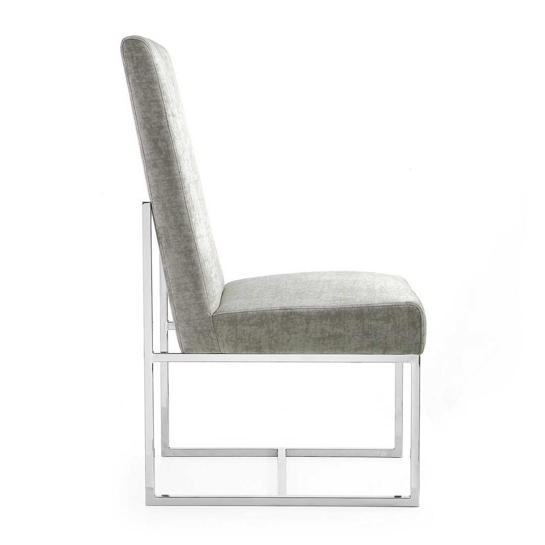 Manhattan Comfort Element Velvet Dining Chair