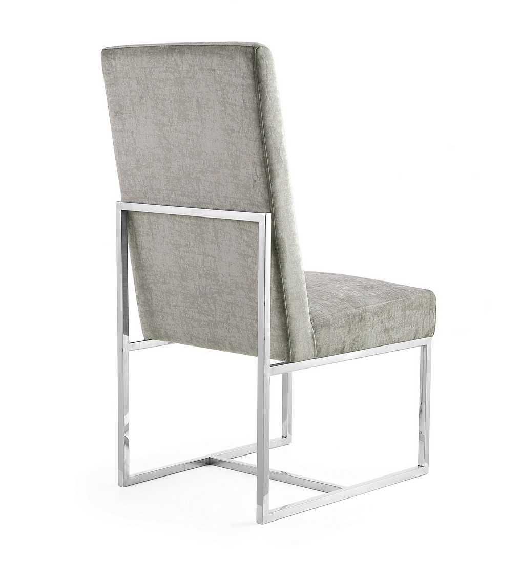 Manhattan Comfort Element Velvet Dining Chair