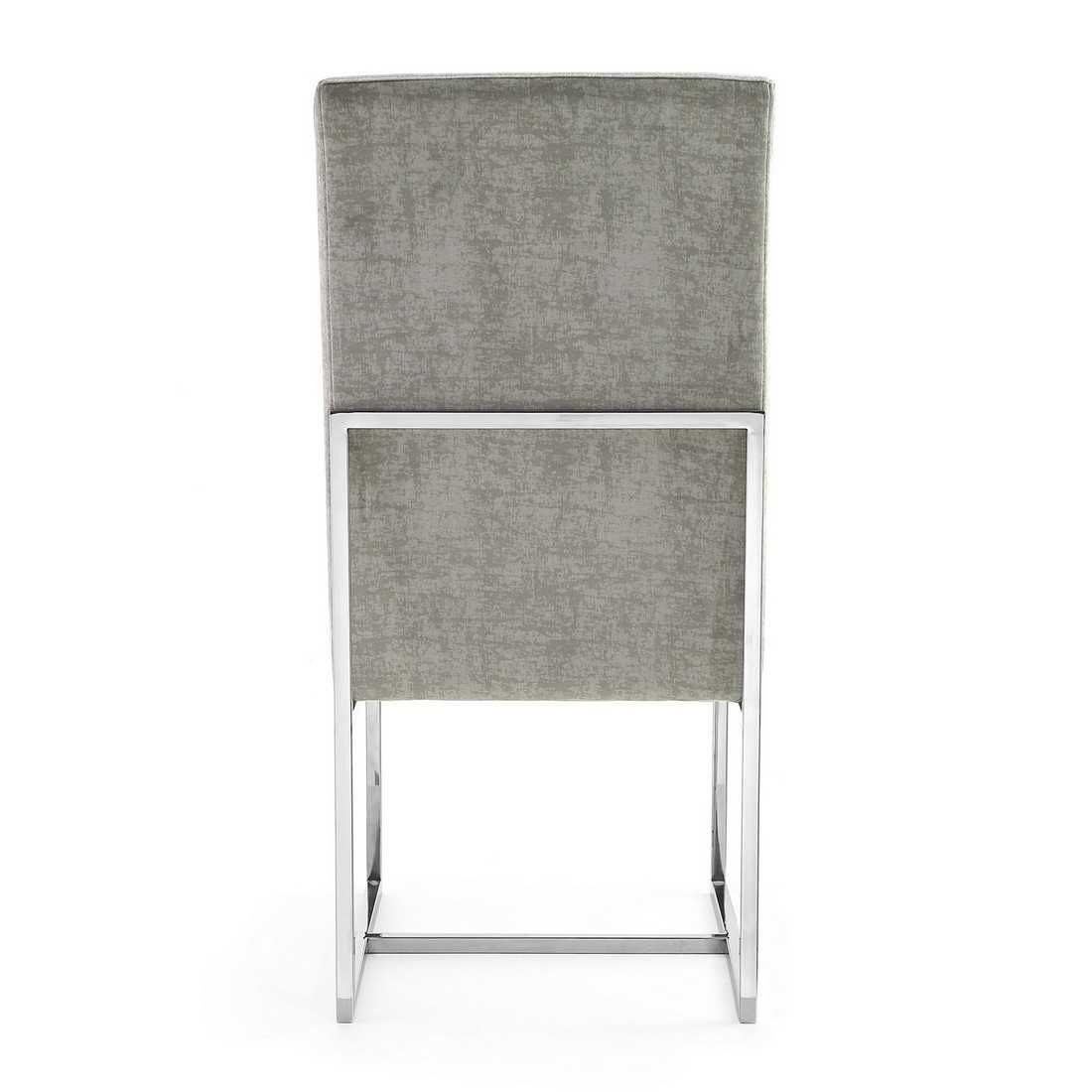 Manhattan Comfort Element Velvet Dining Chair