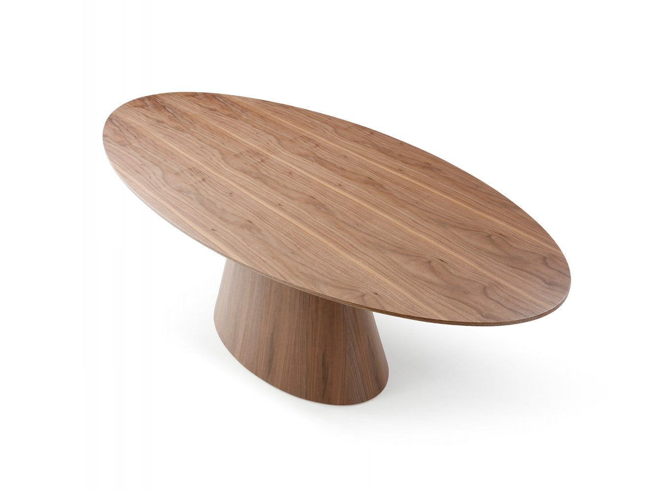 Whiteline Bruno Oval Dining Table