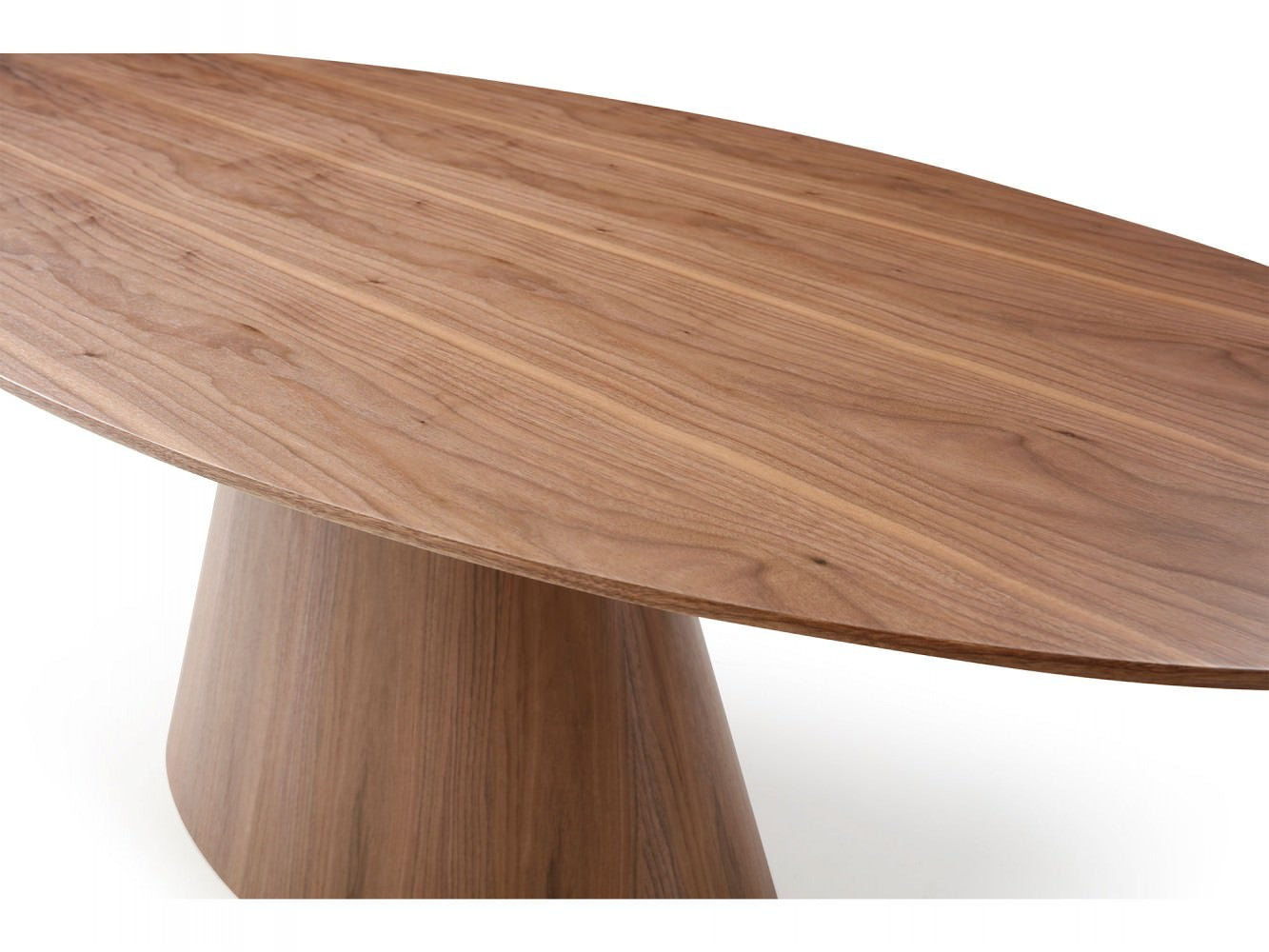 Whiteline Bruno Oval Dining Table