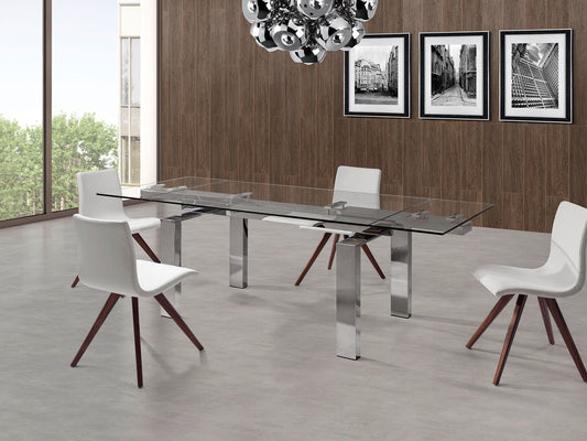 Whiteline Cuatro Extendable Dining Table DT1234