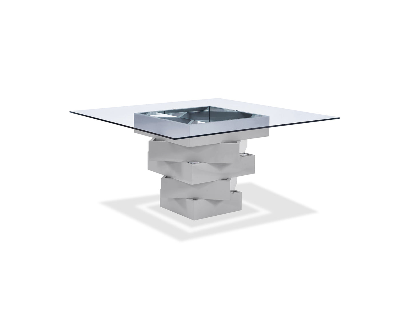 Whiteline Carson Dining Table DT1402-GRY